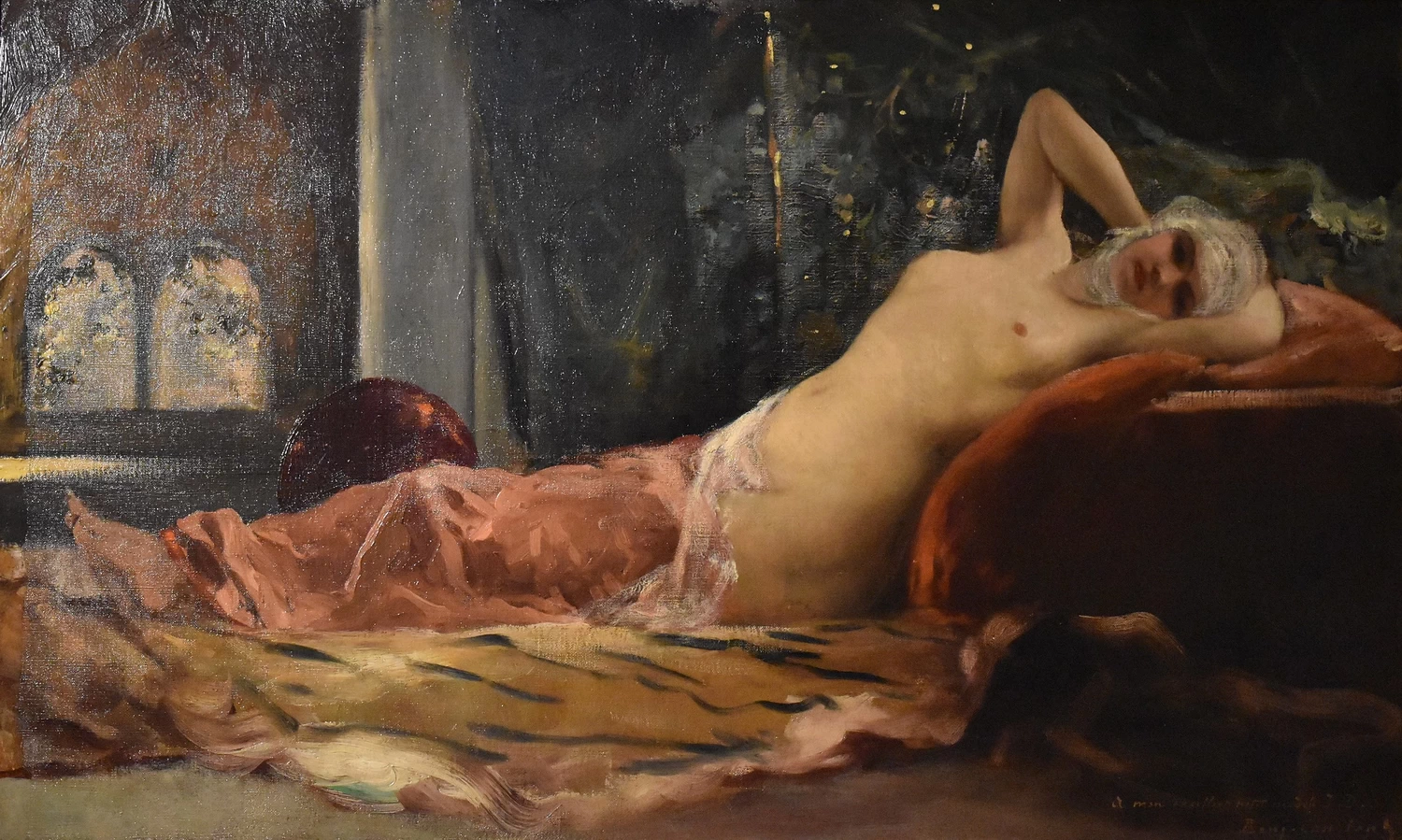 Jean - Joseph Benjamin, Constant, 114, Odalisca, Musée d'art et d'histoire de Narbonne